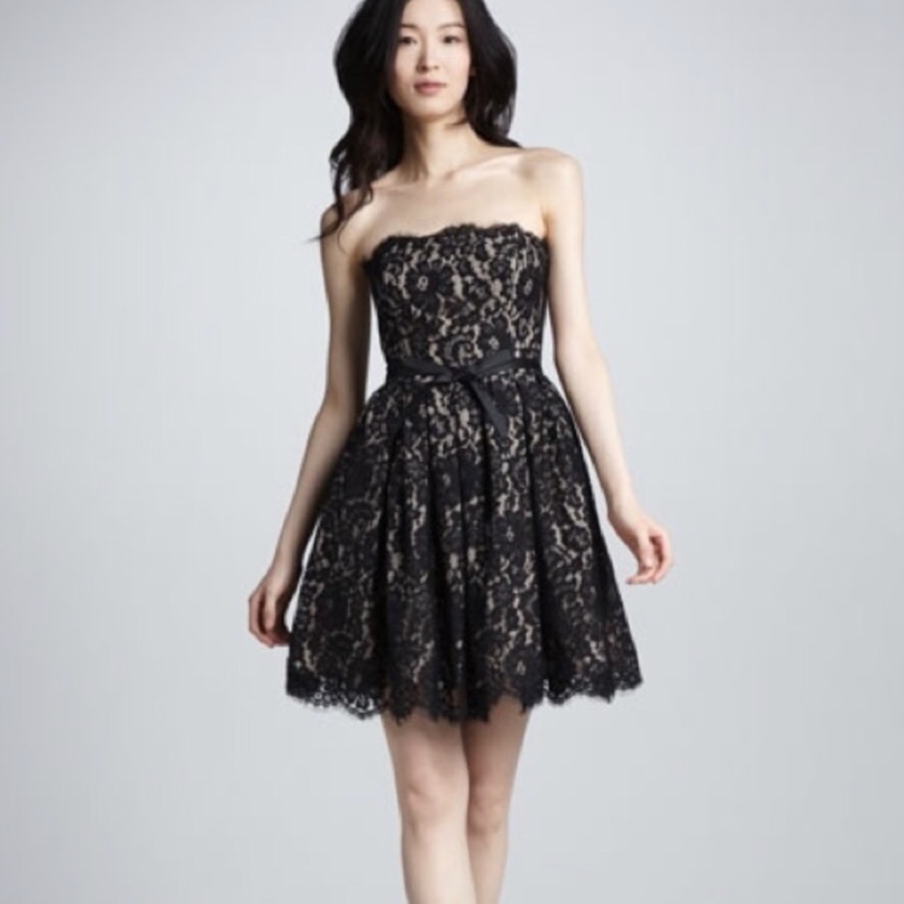 Robert Rodriquez strapless dress